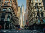 Vue d'une rue à New York